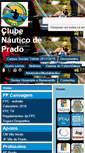 Mobile Screenshot of clubenauticodeprado.com